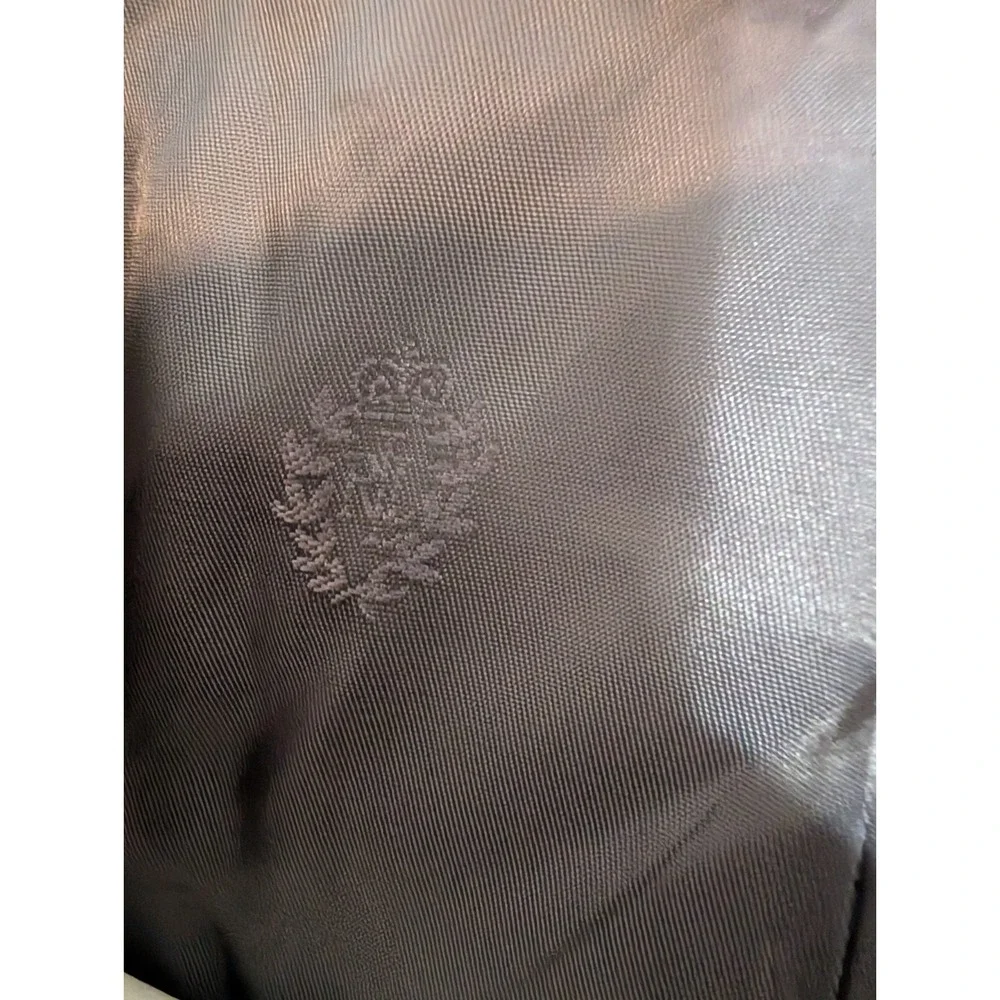 Lauren Ralph Lauren Suit Mens 46R Black Solid 2 Button Notch Lapel Single Vent